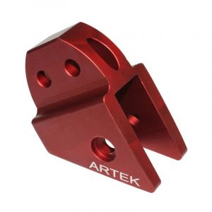 Artek Rehausse amortisseur K1 rouge pour Peugeot Speedfight/trekker