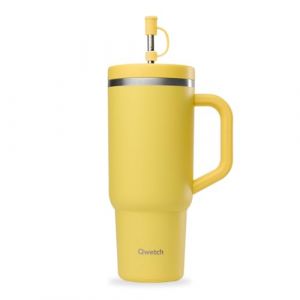 Qwetch Travel cup isotherme citron