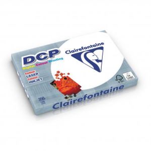 Clairefontaine 3807C - Ramette de 125 feuilles de papier DCP blanc, A3, 350 g/m²