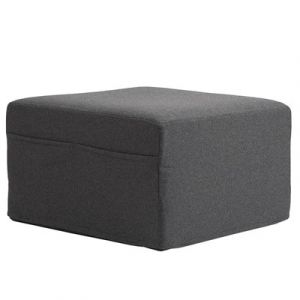 Trio en feutrine anthracite