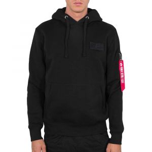 Image de Alpha industries Sweat à Capuche Red Stripe 2XL Black