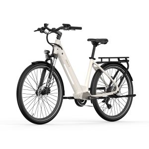 V&eacute;lo &Eacute;lectrique Qreate Citypro 36v 15ah 250w Autonomie 100 Km Gris