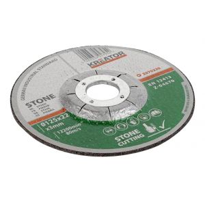 Kreator KRT070260 - Lot de 6 disques à tronçonner la pierre, ép. 3,0 mm, diam. 230