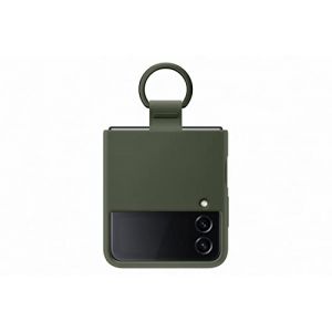 Samsung Coque Z Flip 4 Silicone anneau khaki