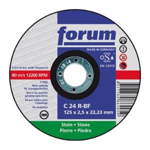 Forum Disque à tronçonner, usinage pierre, Ø x Epais. : 230 x 3,0 mm, Modèle Droit, Vitesse maxi. 6600 tr/mn