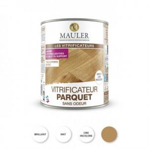 Vitrificateur parquet escalier & meuble - 1L Aspect Cire Ch&ecirc;ne Moyen - Ecolabel - Vitrificateur parquet Mauler