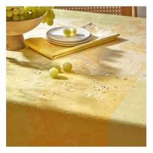 Nappe enduite pur coton Mille esprit jardin