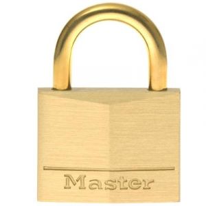 Image de Master Lock Cadenas laiton massif anse laiton Masterlock - Anse 16 mm - Longueur 35 mm -