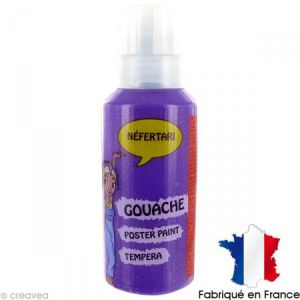 Cleopatre Gouache peinture Néfertari Violet 55 ml