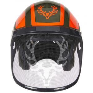 Integral Forest combiné casque vert olive/orange néon, kox edition - Vert/orange - Protos