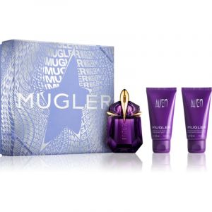 Thierry Mugler Alien Alien EDP Ricaricabile Confezione 30 ML Eau de Parfum Ricaricabile + 50 ML Shower Milk + 50 ML Body Lotion