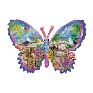 Sunsout Puzzle Forme - Papillon d'Eté