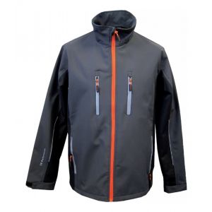 Image de Terratrendjob Blouson softshell 61270, gris fonc&eacute;/noir,Taille XL