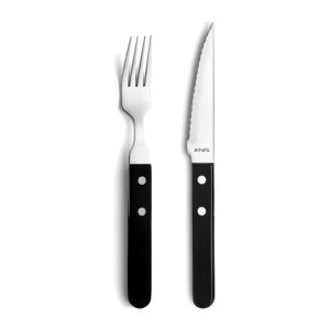 Amefa Set de 6 couteaux et 6 fourchetts - PIZZA
