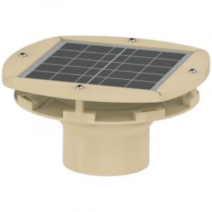 Extracteur solaire rechargeable pour fosse septique