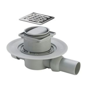 Viega 583217 Advantixshower Drain de bain 100 x 100 cm, DN 50