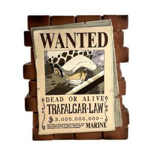 Plastoy TIRELIRE AFFICHE WANTED LAW