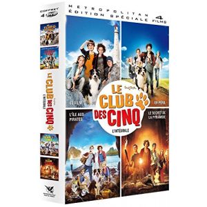 Le Club Des 5 - Le Film + Le Club Des 5 En Péril + Le Club Des 5 : L'île Des Pirates + Le Club Des 5 Et Le Secret De La Pyramide [DVD]