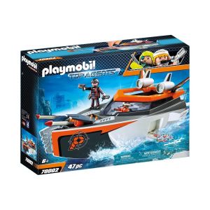 Playmobil Bateau turbo spy team Top agents - 70002