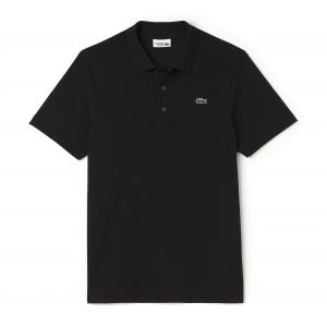 Lacoste Polos L1230 Ribbed Collar XS Black - Black - Taille XS