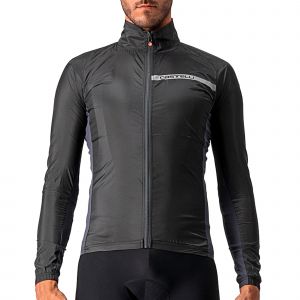 Castelli Squadra Stretch Jacket - Veste de cyclisme taille L, noir