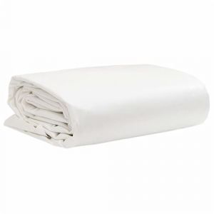 VidaXL Bâche blanc 4x7 m 650 g/m²