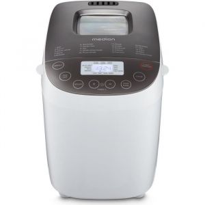 Medion Machine a Pain 50076798 - 950 w - 19 programmes - Hublot - Blanc