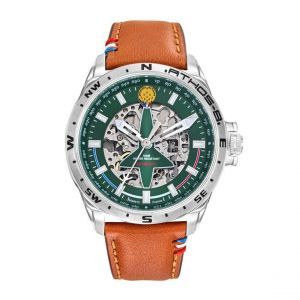 Montre Homme Patrouille de France Montres Athos 8 - 668143 Bracelet Cuir Marron