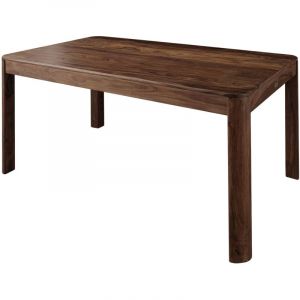 Massivmoebel24 - Table &agrave; manger 200x100 Palissandre teint&eacute; Smoked cherry toronto 125