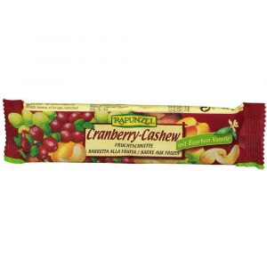 Image de Rapunzel Barre aux fruits Cranberry-Cashew Bio