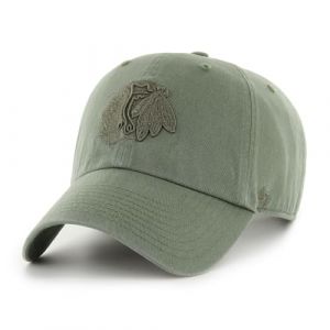 Chicago Blackhawks NHL Ton sur Ton Clean Up Vert Casquette Réglable