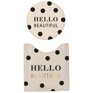 Draeger Miroir de Poche - Hello Beautiful