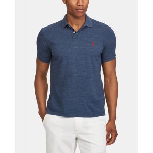 Ralph Lauren Polo droit custom fit en maille piquée Bleu Moyen - Taille M;S;XL;XXL