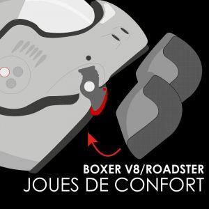 Roof Pièces détachées KIT JOUES - BOXER V8