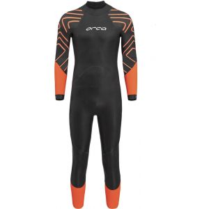 Orca Zeal Openwater Hi-Vis Wetsuit Men, noir/orange 8 Combinaisons néoprènes