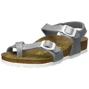 Birkenstock Sandales enfant TAORMINA Argenté - Taille 24