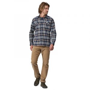 Patagonia Chemise droite Fjord carreaux flanelle coton bio