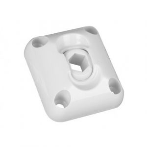 Cîme Passe caisson à rotule pour volet roulant à manivelle, 6 pans de 10 mm