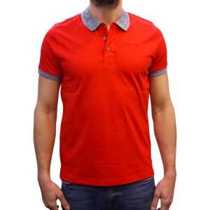 Cerruti Polo Manches Courte Bicolore Santerno Homme