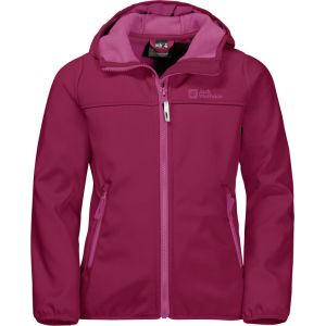 Jack Wolfskin Fourwinds Veste Enfant, rose 164 Vestes softshell