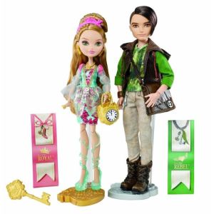 Mattel Ever After High Ashlynn Ella et Hunter Hunstman