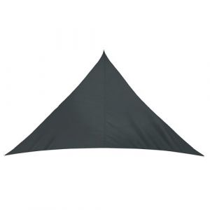 Image de Jarolift Voile d'ombrage | Toile d'ombrage | Voile triangulaire| Tissu imperméable à l'eau | 600 x 420 x 420 cm, anthracite