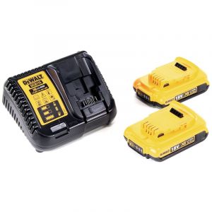 Dewalt DCN 660 D2 18 V Brushless Cloueur de finition sans fil + Boîtier TSTAK VI + 2x Batteries DCB 183 2,0 Ah + Chargeur DCB 115