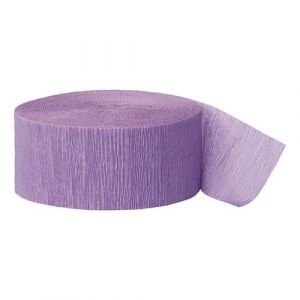 Unique Party Rouleau en crêpe (Taille unique) (Violet) - UTSG5381