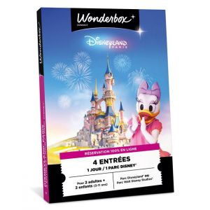 Connect Coffret cadeau Wonderbox -Disneyland Paris en famille [2a+2e]