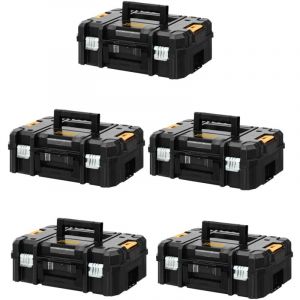 Dewalt Pack de 5 Coffrets TSTAK II
