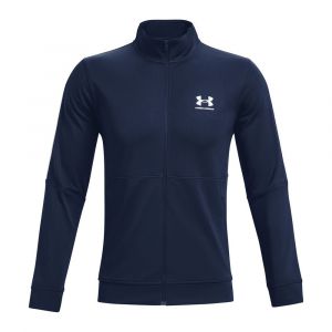 Image de Under Armour Veste de surv&ecirc;tement UA Pique pour homme Navy - Taille SM