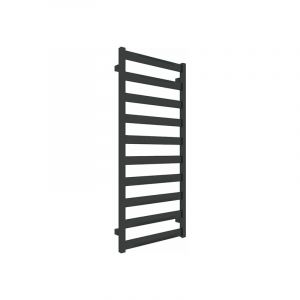 Sèche-serviette électrique noir de 670mm de haut et 300mm de large - 200 Watt - VIV670/300E8N