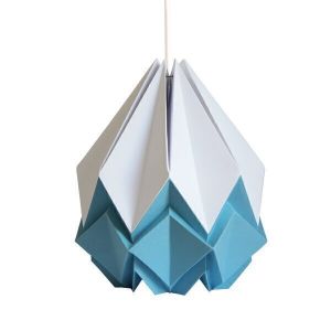 Tedzukuri Atelier - Suspension Origami Bicolore en Papier - Taille XL