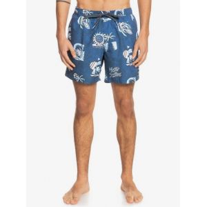 Image de Quiksilver Island Pulse 15" - Short de bain pour Homme Bleu - Taille XS